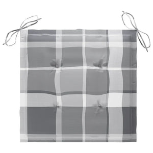 Sedie da Giardino con Cuscini 4 pz in Legno Massello di Teak cod mxl 8647