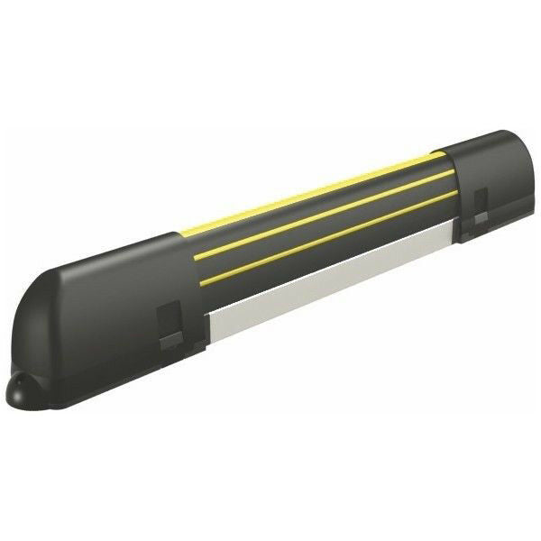 BORDO SENSIBILE ELETTROMECCANICO GOMMA NERO-GIALLA H 250 CM ARMAS BS10-S25NG