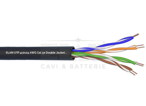 MATASSA CAVO RETE DATI INTERNO UTP CAT5E 4X2X24AWG ELAN 099243 305 MT ORIGINALE