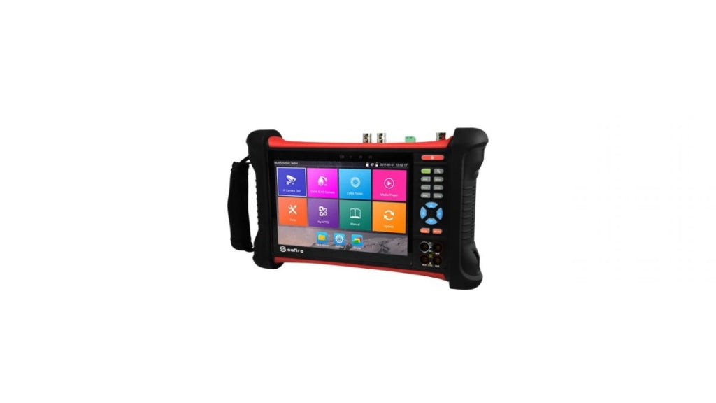 Tester TVCC IPC Multitasking telecamere HDTVI, HDCVI, AHD, CVBS e IP (4K) Schermo LCD 7"<br />WiFi / Multimetro digitale