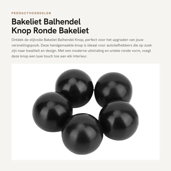 Piastra di Bakeliet Ronde - Fermovento Universale - Manuale - Boccoletto di Rame - 5 Pezzi