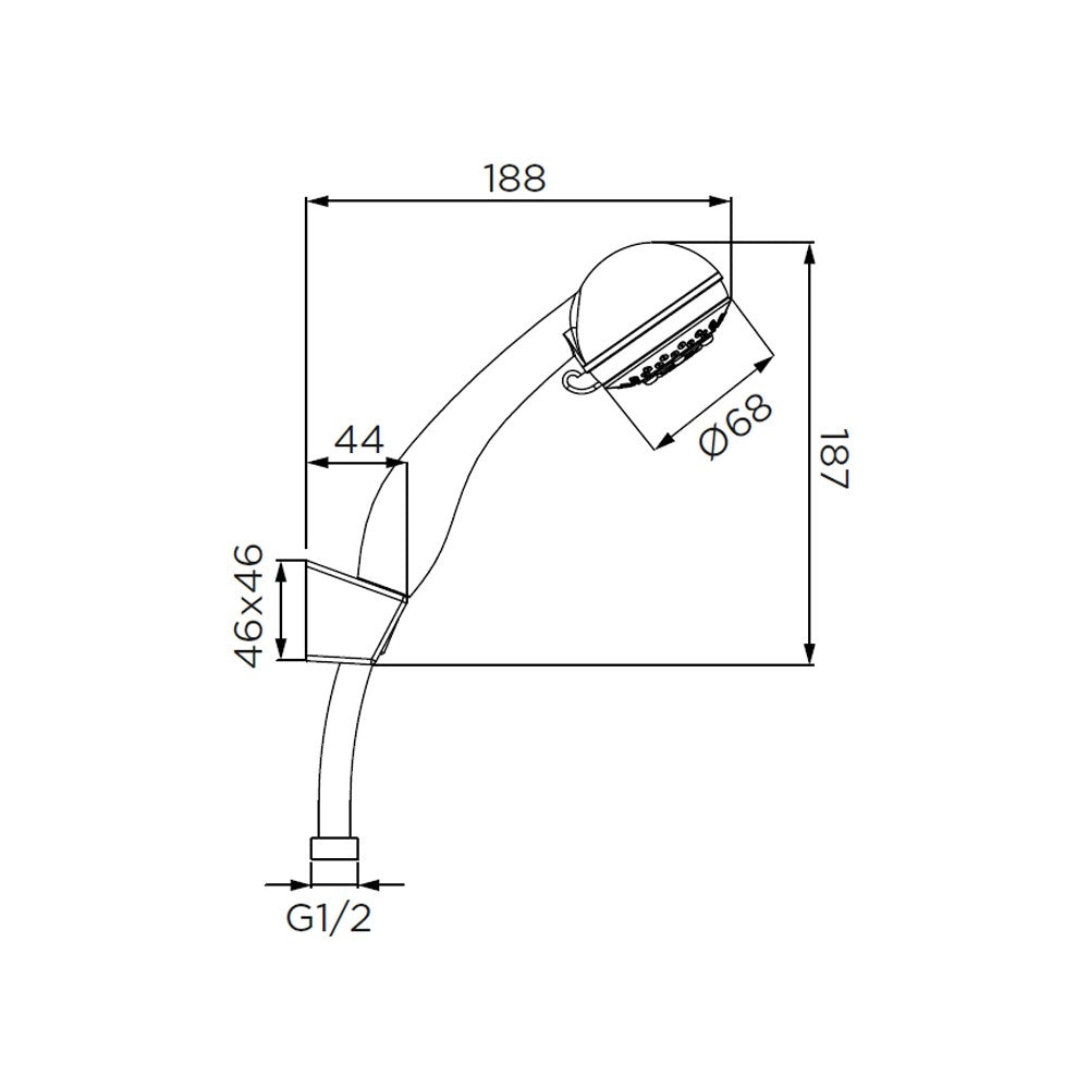 Duplex serie star cromato, a 3 getti