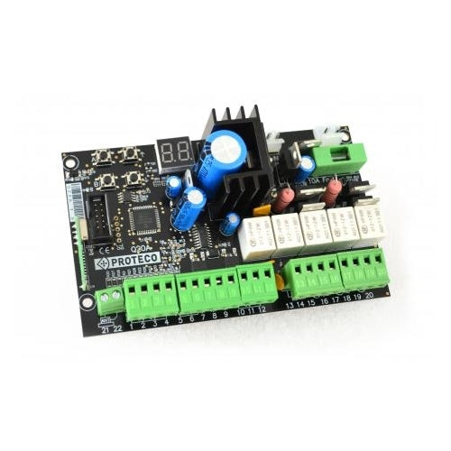 CENTRALE DI GESTIONE 24V PER CANCELLI A BATTENTE A 1 O 2 ANTE PROTECO Q50A PQ50A