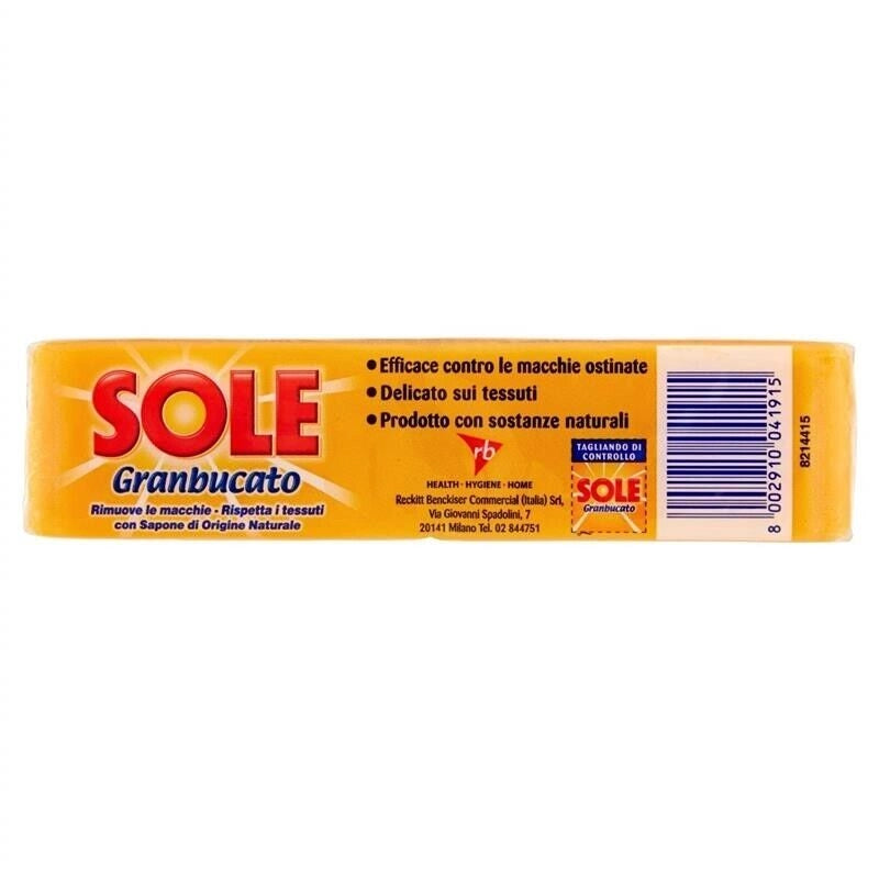 SET 18 SOLE SAPONE PER BUCATO A MANO IN CONFEZIONE DA 2PZ 250GR
