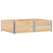 Fioriera | Cassetta per fiori | Vaso da Giardino 150x100 cm in Legno Massello di Pino