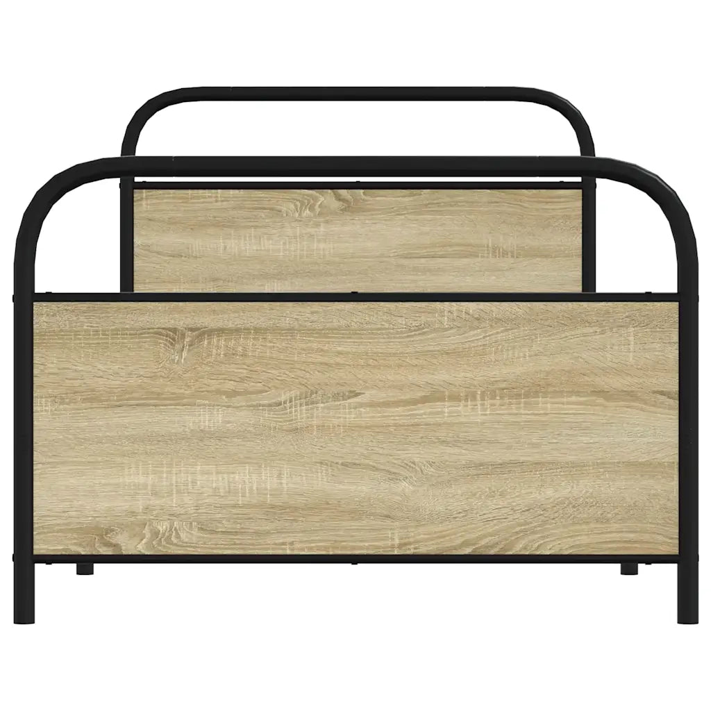Giroletto senza Materasso Rovere Sonoma 100x200cm in Truciolato 4100271