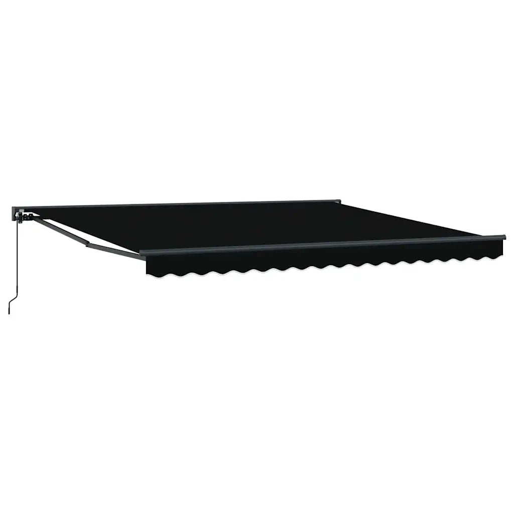 Struttura della tenda-Telaio per tenda da sole Nero 400 ¡Á 300 cm