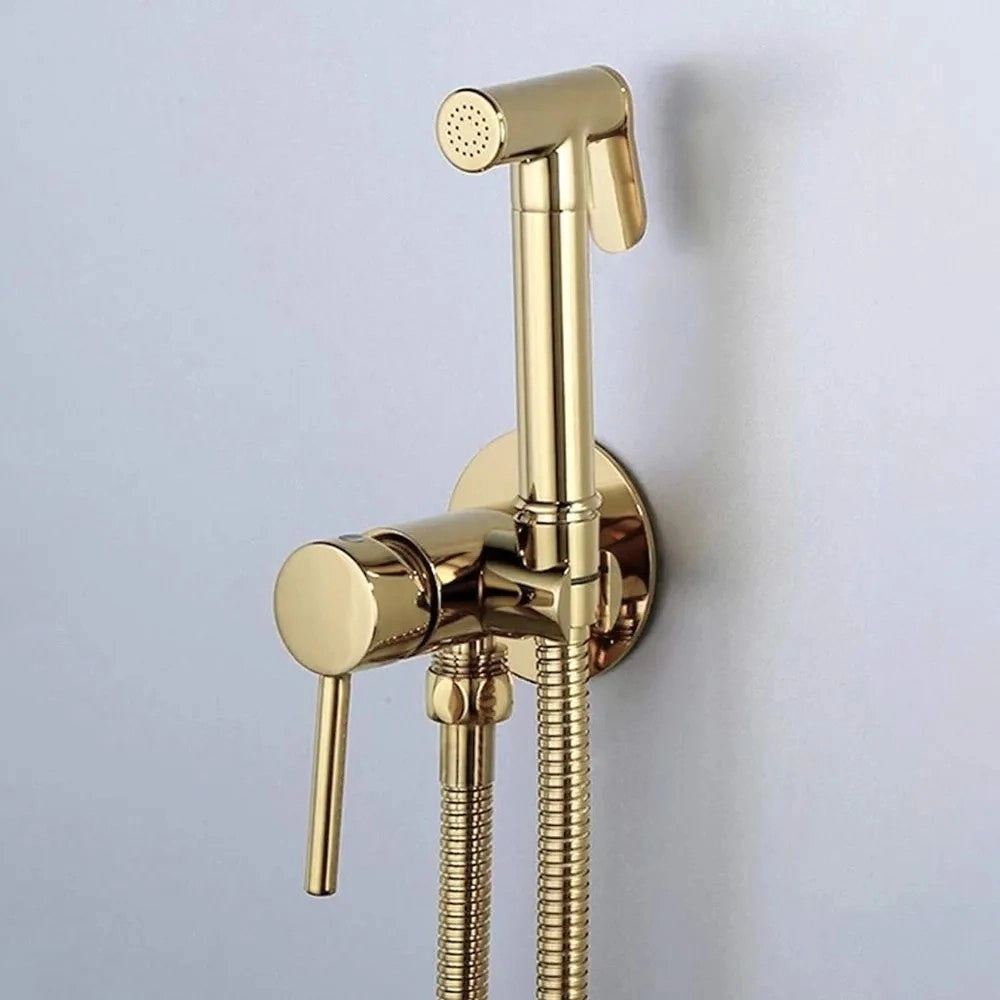 Rubinetto Da Bidet Rea Lungo Loop Gold
