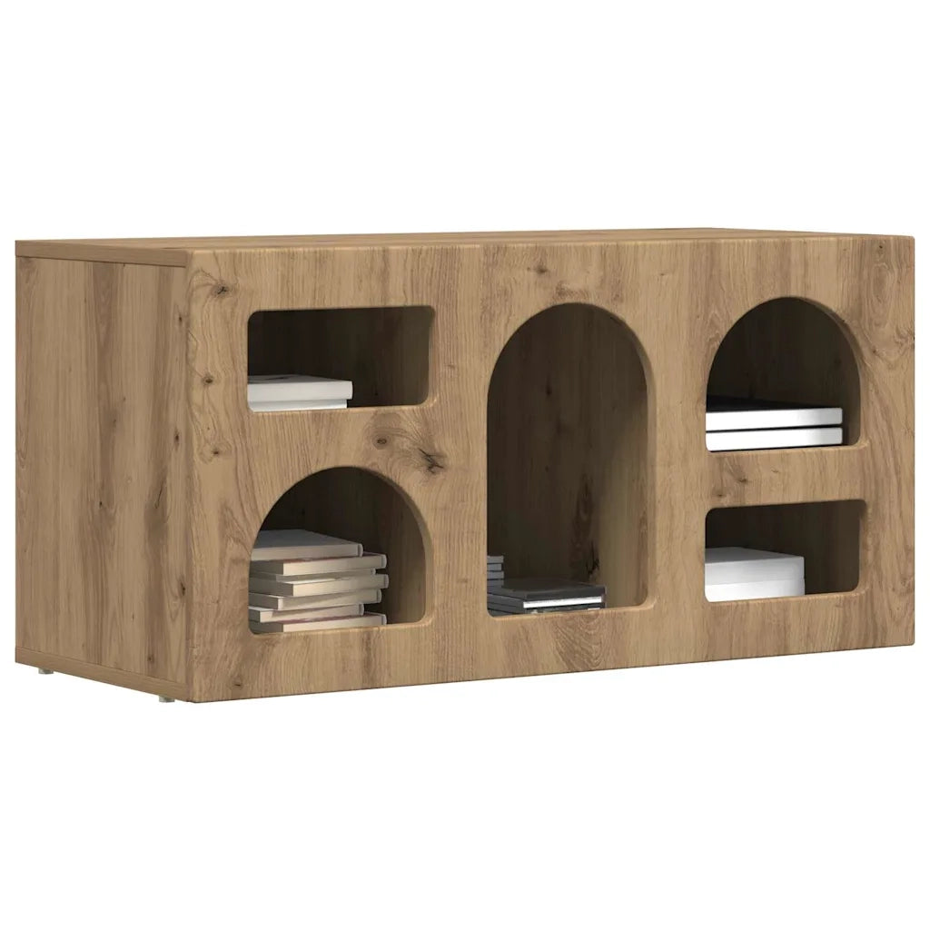 Mobile TV ELST 80 x 35 x 40 cm Rovere artigianale 891283