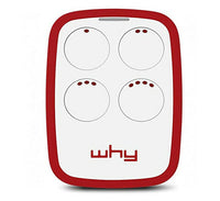 TELECOMANDO RADIOCOMANDO TRASMETTITORE SICE WHY EVO BIANCO ROSSO ROLLING FISSO