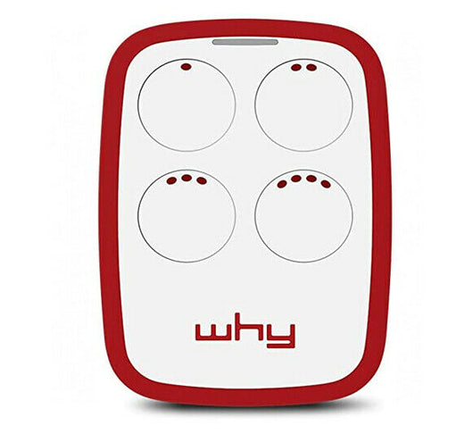 TELECOMANDO RADIOCOMANDO TRASMETTITORE SICE WHY EVO BIANCO ROSSO ROLLING FISSO