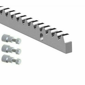 CREMAGLIERA 30X12 ACCIAIO FERRO ZINCATO ZINCATA PER CANCELLO CANCELLI SCORREVOLE