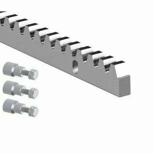 CREMAGLIERA 30X12 ACCIAIO FERRO ZINCATO ZINCATA PER CANCELLO CANCELLI SCORREVOLE