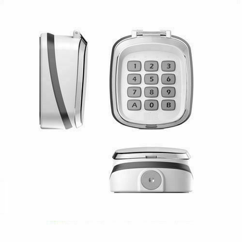 TASTIERA TASTIERINO NUMERICA VIA RADIO SENZA FILI PULSANTIERA WIRELESS BIANCO KP