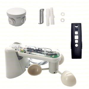 KIT PER TENDA TENDE DA SOLE SENSORE VENTO - LUCE CON CENTRALINA INCORPORATA KITA