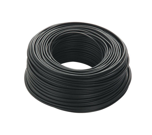 CAVO ELAN 2X0,75 + HD MCX NERO BOBINA 100 MT COASSIALE VIDEO SEGNALE 083051