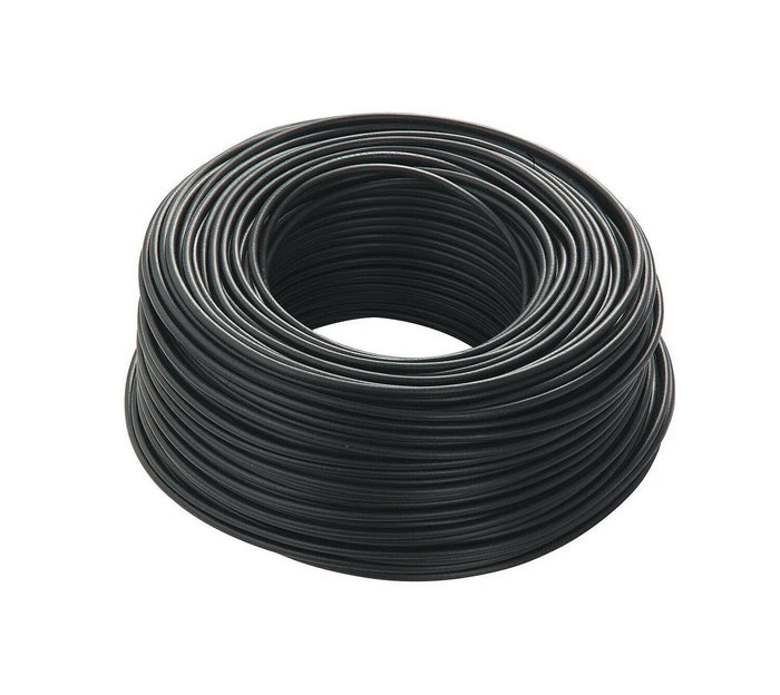 CAVO ELAN 2X0,75 + HD MCX NERO BOBINA 100 MT COASSIALE VIDEO SEGNALE 083051