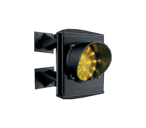 SEMAFORO GIALLO SINGOLA 1 LUCE 230V LED LAMPADA MONOLAMPADA PARCHEGGIO IMPIANTO