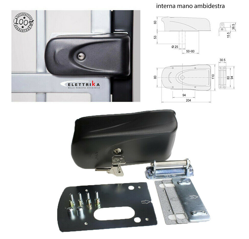 ELETTROSERRATURA CISA ELETTRIKA COMPATIBILE CON VIRO ISEO FAAC BFT BENINCA RIB