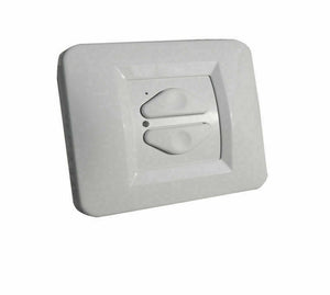 TELECOMANDO VIA RADIO PARETE TENDA TENDE DA SOLE 2 CANALI PULSANTE INTERRUTTORE