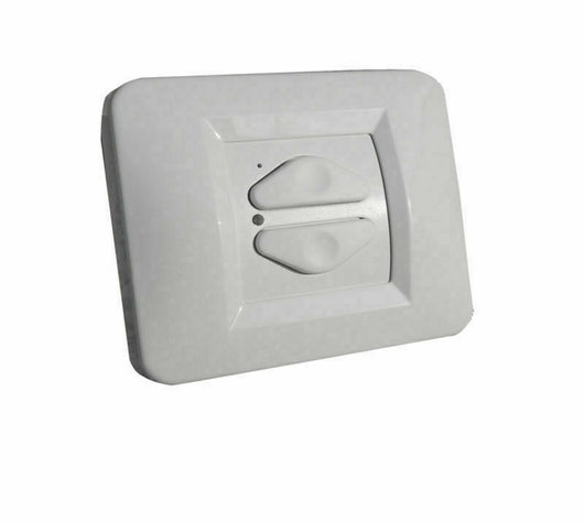 TELECOMANDO VIA RADIO PARETE TENDA TENDE DA SOLE 2 CANALI PULSANTE INTERRUTTORE