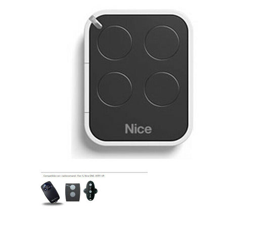 TELECOMANDO RADIOCOMANDO TRASMETTITORE NICE ON4E ON4 4 CANALI ROLLING CODE 433