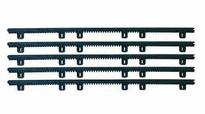 KIT CREMAGLIERA 5 MT 5MT METRI UNIVERSALE PER CANCELLO SCORREVOLE NYLON PLASTICA