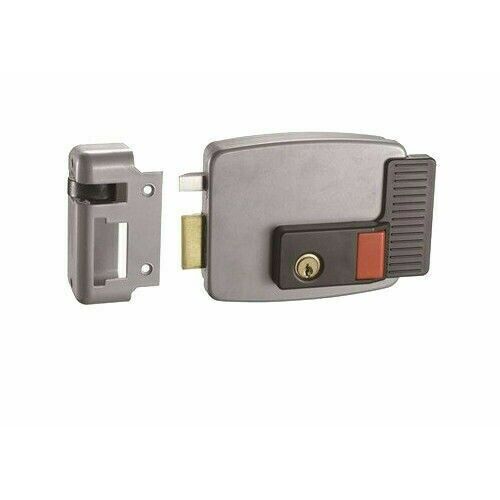 ELETTROSERRATURA SI ADATTA A CISA SX 035 SINISTRA ELETTRICA CON PULSANTE CANCELLI