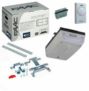 KIT AUTOMAZIONE PER PORTE BASCULANTI MOLLA 24V A TRAINO DOLPHIN FAAC 10566544