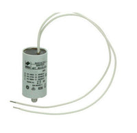 Condensatore da 50 UF mf microfarad per motori elettrici con cavi isolati 150mm
