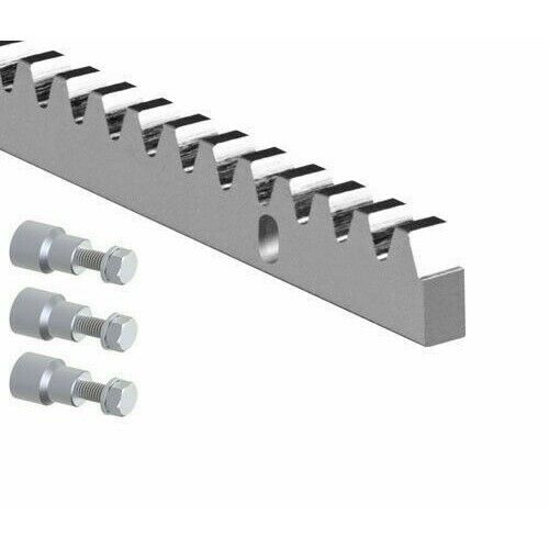 CREMAGLIERE IN ACCIAIO FERRO ZINCATO ZINCATA X CANCELLI SCORREVOLE 12X30