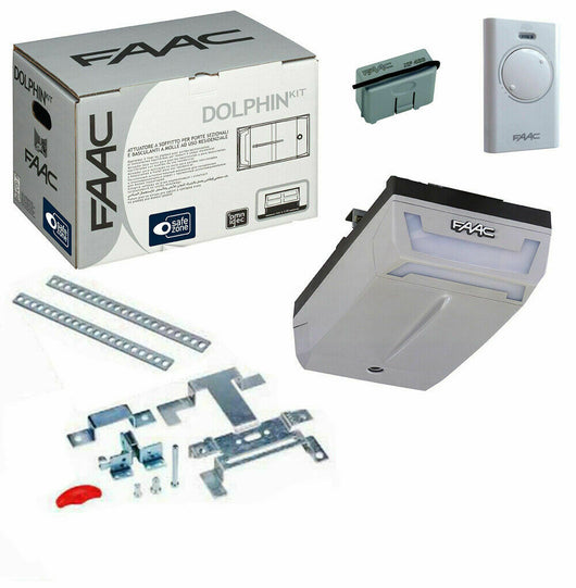 Automazione per basculanti garage sezionali FAAC DOLPHIN KIT 10566544 motore 24V