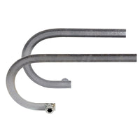 COPPIA BRACCI CURVI PER 2 MOTORI PORTA BASCULANTE GARAGE BASIC BAZER 755754