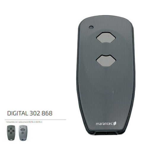 TELECOMANDO RADIOCOMANDO TRASMETTITORE ORIGINALE MARANTEC Digital 302 868 64173