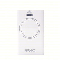 TELECOMANDO RADIOCOMANDO TRASMETTITORE FAAC XT4 433 SLH ROLLING 787008 BIANCO