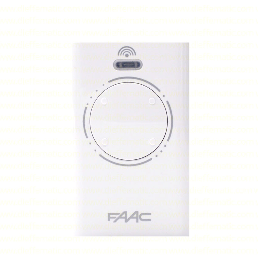 TELECOMANDO RADIOCOMANDO TRASMETTITORE FAAC XT4 433 SLH ROLLING 787008 BIANCO
