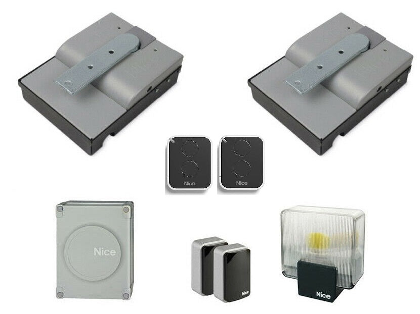 NICE KIT SFAB2124 XMETRO2024KCE BD PER CANCELLI A BATTENTE CON ANTE FINO 2,3 MT