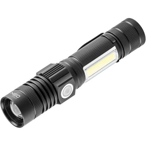 Topex 99-033 torcia ricaricabile le usb 800 lm 2 in 1 cree t6 ds