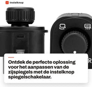 Spiegelschakelaar con Alta Sensibilità - Adatto per MK5/MK6 - Specifiche Originali - Materiale a Fibra di Carbonio - Facile da Utilizzare - Resistente e Duraturo - Interruttore per Auto