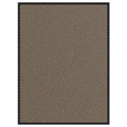 Zerbino antiscivolo da ingresso 80 x 120 cm flessibile e resistente stile contemporaneo marrone PP 02_0058130