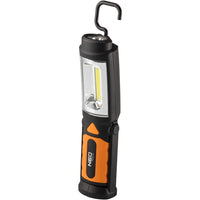 Topex 99-042 lampada da officina na a batteria 300 lm led cob 2 i