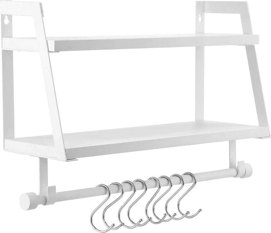 Rack da cucina in legno massello