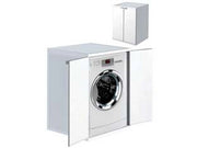 1pz mobile coprilavatrice in resina bianco - cm.68,5x64,5x88h. cod:ferx.fer286572