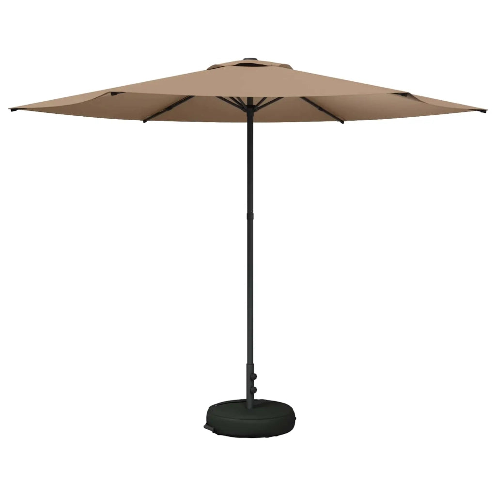 Parasole da Giardino con Base 300 x 300 cm Poliestere 42036232