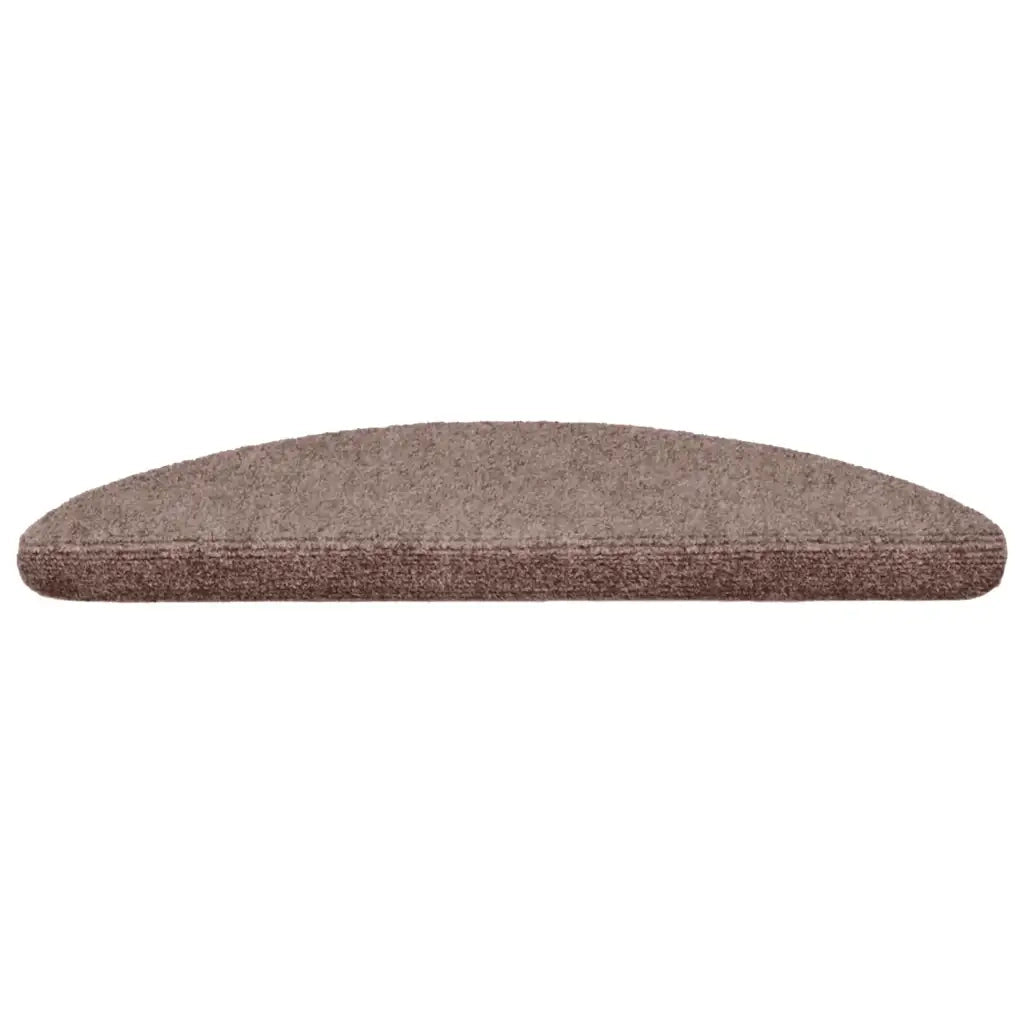 Tappetini Autoadesivi per Scale 15 pz 56x17x3 cm Marrone cod mxl 77874