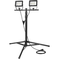 Topex 99-061 faretto doppio 2x30 30w led smd 5400lm su treppie ds