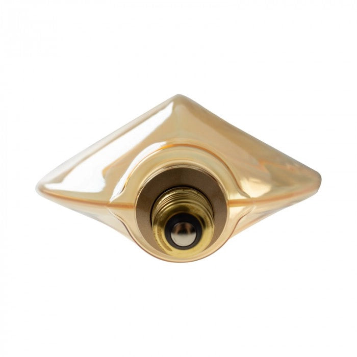 Lampadina LED decorativa Zero G130 ambra E27 4W 200lm 1800K