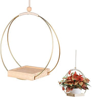 Pannello di sostegno per vasi da giardino moderno da appendere per balcone e salotto - Pannello decorativo in legno per vasi da giardino da appendere stile.