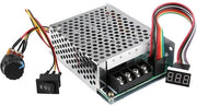 Regolatore di velocità PWM 10-55V 12V 24V 36V 48V 60A con funzione di commutazione e display LED per motore DC