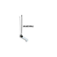 ANTENNA A 1 FILAMENTO 40,685 MHZ + STAFFA ANGOLARE E CAVO 2,5 M PRASTEL ANT40.6